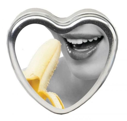 Earthly Body Tropical Edible Candle Banana Daiquiri 4oz Earthly Body Tropical Edible Candle Banana Daiquiri 4oz