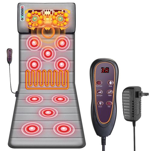 Full Body Electric Massage Mat with Heat Vibration Massage Pad Cushion Full Body Electric Massage Mat with Heat Vibration Massage Pad Cushion