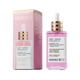 Soft Serve After Shave Oil -Strawberry &Vanilla Scent Repairing Oil After Shaving For Men And Women (Option: 3PCS)