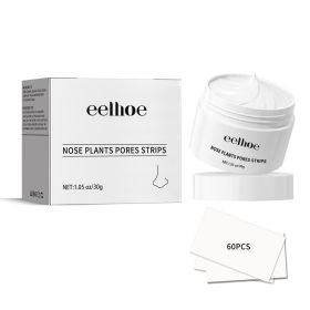 Blackhead Cleansing Cream Exfoliating, Cleaning And Repairing Pores Solve Skin Oil, Blackhead And Acne Problems Peel-off Nose Patch (Option: 2PC)